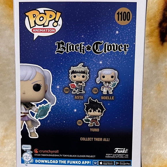 Funko Pop Animation Black Clover Noelle #1100 - Picture 3 of 3